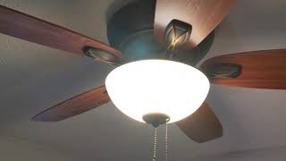 Ceiling Fans in my Friends House On All Speeds  Spindown [upl. by Llechtim136]