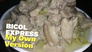 SIMPLE amp EASY RECIPE OF BICOL EXPRESS  Cook amp Play Koh [upl. by Alegnatal]