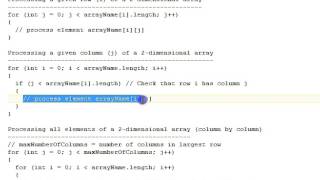 Java Two Dimensional Array Iteration Patterns [upl. by Coco]