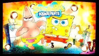 SpongeBob Square Pants virtual pinball table with Lees  VPCLE DOF HD Matrix lighting [upl. by Evad]