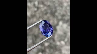 282 carats  Blue Tanzanite Stone Oval Cut Natural Tanzanian Gemstone blue tanzanite gemstone [upl. by Arednaxela392]