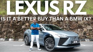 The Lexus RZ Could Just Be A Better Buy Than A BMW IX Heres Why [upl. by Crosse]