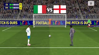 👉England vs Italy full penalty shootout  ENG vs ITA penalty kick⚽ [upl. by Eulalia427]