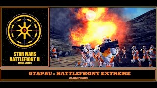 Star Wars Battlefront 2 Mods amp Maps Utapau  BFX Clone Wars HD [upl. by Ettereve]