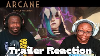 Arcane Season 2  Official Trailer  Reaction [upl. by Lough828]