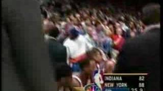 NBA 1999 Eastern Conf Finals Pacers at Knicks gm 6 part 17 [upl. by Server]