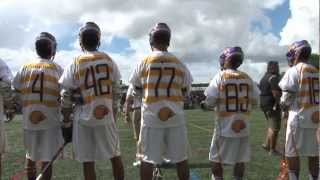 Remembering History  Iroquois Nationals Win Over Team USA [upl. by Colier]