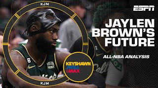 Does Jaylen Brown want to be in Boston 🤔 The aftermath of AllNBA teams getting revealed  KJM [upl. by Anhcar901]