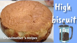 How to make a delicious and tall sponge cake Grandmothers recipes ASMR cooking Bakery Biscuit [upl. by Targett]