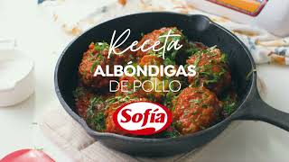 Riquísimas Albondigas de Pollo en Salsa Marinara🤩 [upl. by Ennirak950]