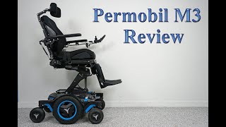 Permobil M3 with 12quot Seat Lift Tilt Recline Legs amp Anterior Tilt  Review 3858 [upl. by Dnomasor]