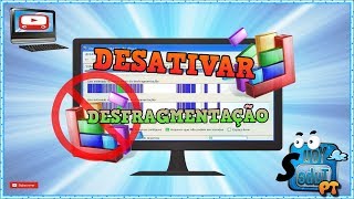 Como Desativar o Desfragmentador de Disco  Windows [upl. by Eicats]