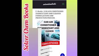 CAR AIR CONDITIONER DISINFECTANT AND CLEANER SPRAY PRODUCTION PROCESS [upl. by Asilem633]