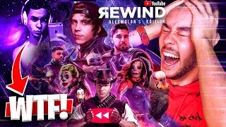 REACCIONANDO AL YOUTUBE REWIND HISPANO 2019  TheGrefg [upl. by Stevy]