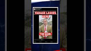 Nigel Farage reacts to Kemi Badenoch becoming new Tory leader quotTheyre brokenquot news ukpolitics [upl. by Letisha]