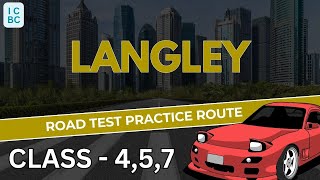 ICBC Langley Practice Road Test  Demo Class 5 britishcolumbia [upl. by Woolcott]