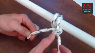 Six Knots  AB Marlinespike Seamanship Practical Demonstration [upl. by Maher668]