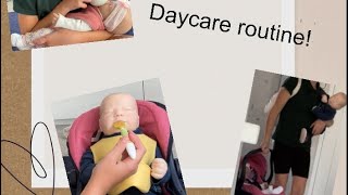 My morning daycare routine with two baby’s 🧸🍼 roleplay reborns life [upl. by Chaney]