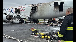 Fire Breaks Out in 737 Aircraft [upl. by Ophelia396]