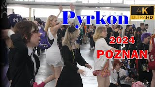 Pyrkon 2024 real footage the biggest anime convention in Poland [upl. by Pasco]