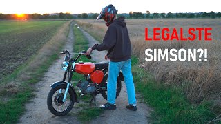 SIMSON S51 mit Optiktuning 🚀💥 [upl. by Dewey]