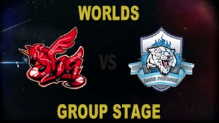 AHQ vs DP  2014 World Championship Groups A and B D4G2 [upl. by Neersan]