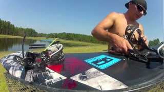 Backyard Rail Park WTWT Wakeboarding 2012  Neon Indian Polish Girl [upl. by Ramgad59]