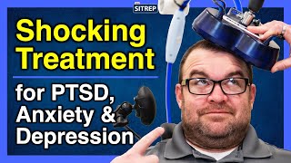 Transcranial Magnetic Stimulation  PTSD Anxiety amp Depression Treatment  TMS Therapy  theSITREP [upl. by Riddle]