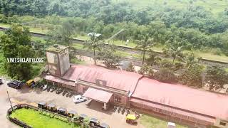 VAIBHAVWADI RAILWAY STATION kokan malvanilife goshtakokanatli dji djimini2 yesmaharaja [upl. by Notrub]