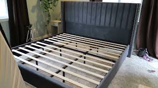 PapaJet Platform Bed Frame Installation amp First Impressions [upl. by Korb]