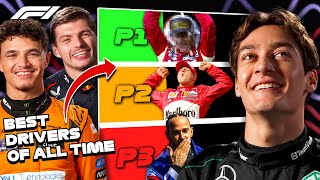 QuickFire Questions With F1 Drivers  Favourite Race Tracks Snacks amp More  Personal Podiums [upl. by Harleigh]