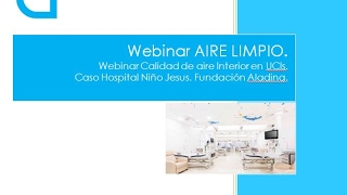 Webinar Calidad de Aire Interior en UCis Policarpo Gonzalez del Valle [upl. by Benoit]