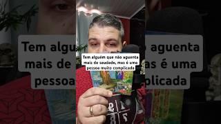 Tem alguém que não aguenta mais de saudade mas é uma pessoa muito complicada Shorts [upl. by Kelley]