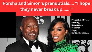 PORSHA Williams and Simon Guobadias DivorcePrenuptial agreement RHOAFalynn Pina amp Kordell Stewart [upl. by Gradey399]