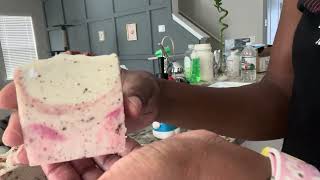 Cutting Rose Macadamia Oil Soap [upl. by Am192]