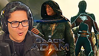 Black Adam  OFFICIAL TRAILER REACTION [upl. by Apthorp680]