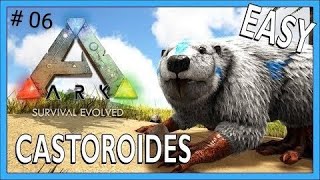 TAMING CASTOROIDES  EASY TAMING BIO TOXIN RECOMMENDED ARK MOBILE  06 [upl. by Bonita167]