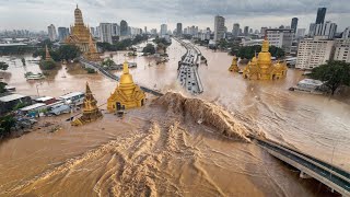 Thailand sinks 4 meters The most historic flooding in Mae Sai houses swept away [upl. by Naahsar107]