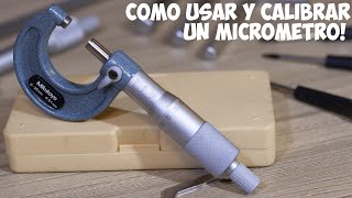 Como usar un Micrometro  Tutorial completo [upl. by Oglesby]