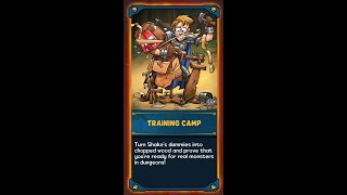 Shakes amp Fidget  new tutorial dungeon  Training Camp [upl. by Skier]