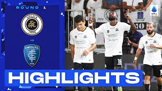 Spezia 10 Empoli  Goal and Highlights Round 1  Serie A 202223 [upl. by Otreblig]