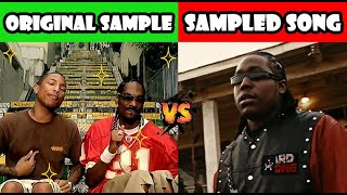 ORIGINAL SAMPLE VS SAMPLED RAP SONGS PART 2 2024 [upl. by Dyun]