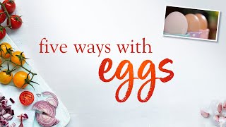 Five Slimming World recipes with eggs [upl. by Mccutcheon]