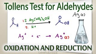 Tollens Reagent Silver Mirror Test for Aldehydes [upl. by Frankel144]