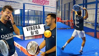 TAPIAS COACH RATES ALL MY PADEL SHOTS  the4Set [upl. by Natsyrt]