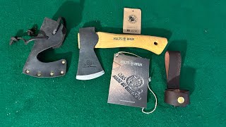 Hults Bruk Jonaker Hatchet  Duluth Pack Axe Bundle [upl. by Sarette]