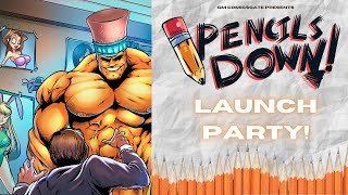 PENCILS DOWN LAUNCH PARTY  GM CG Presents  ComicsGate [upl. by Luciano]