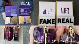 Fake vs Real Alien Thierry Mugler EDP Perfume [upl. by Penrod]