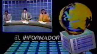 Cabecera de quotEl Informadorquot Venevisión  1987 [upl. by Lebama]