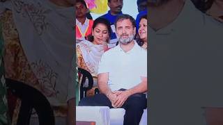 Rahul Gandhi amp Pariniti Shinde Bharat jodo yatra 😍🤗 viral shorts ytshorts [upl. by Areehs]